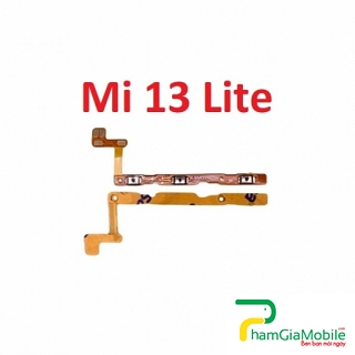 Dây Cáp Nút Nguồn Âm Lượng Xiaomi Mi 13 Lite Âm Lượng Power & Volume Button Flex Cable